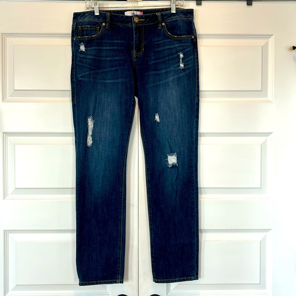 Cabi slim boyfriend jeans